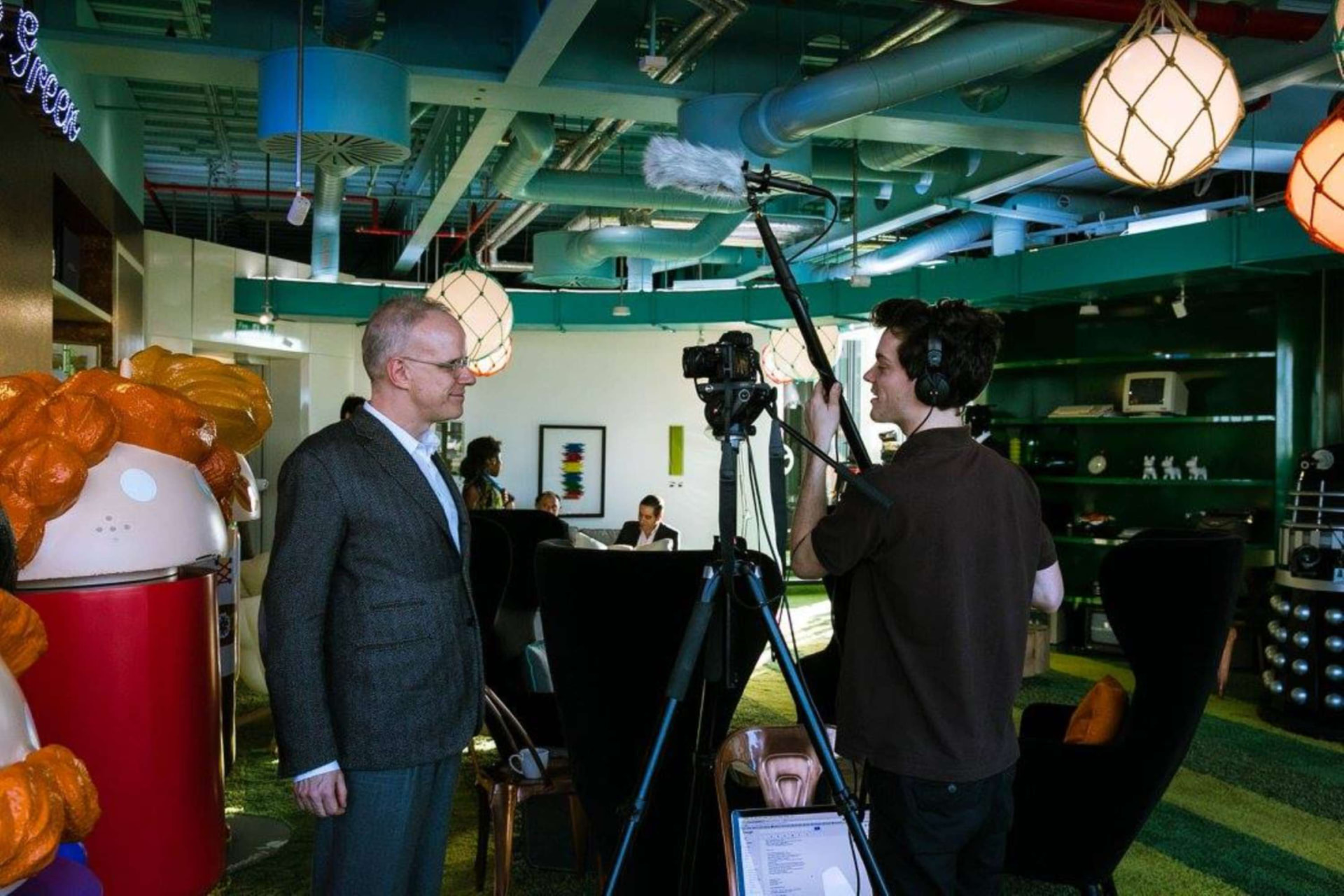 REMIX London — filming speaker content