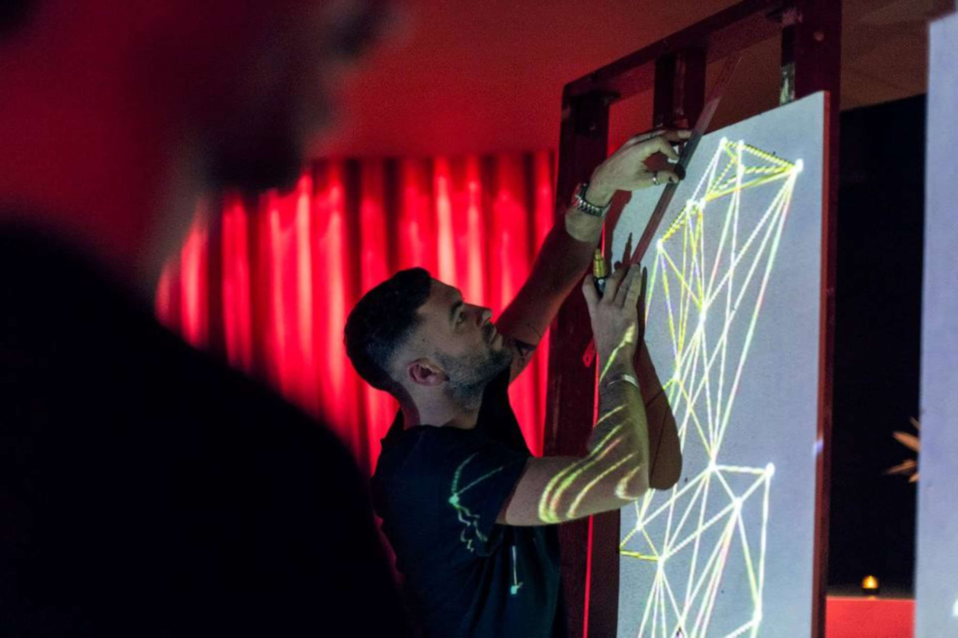 REMIX — live artwork in progress