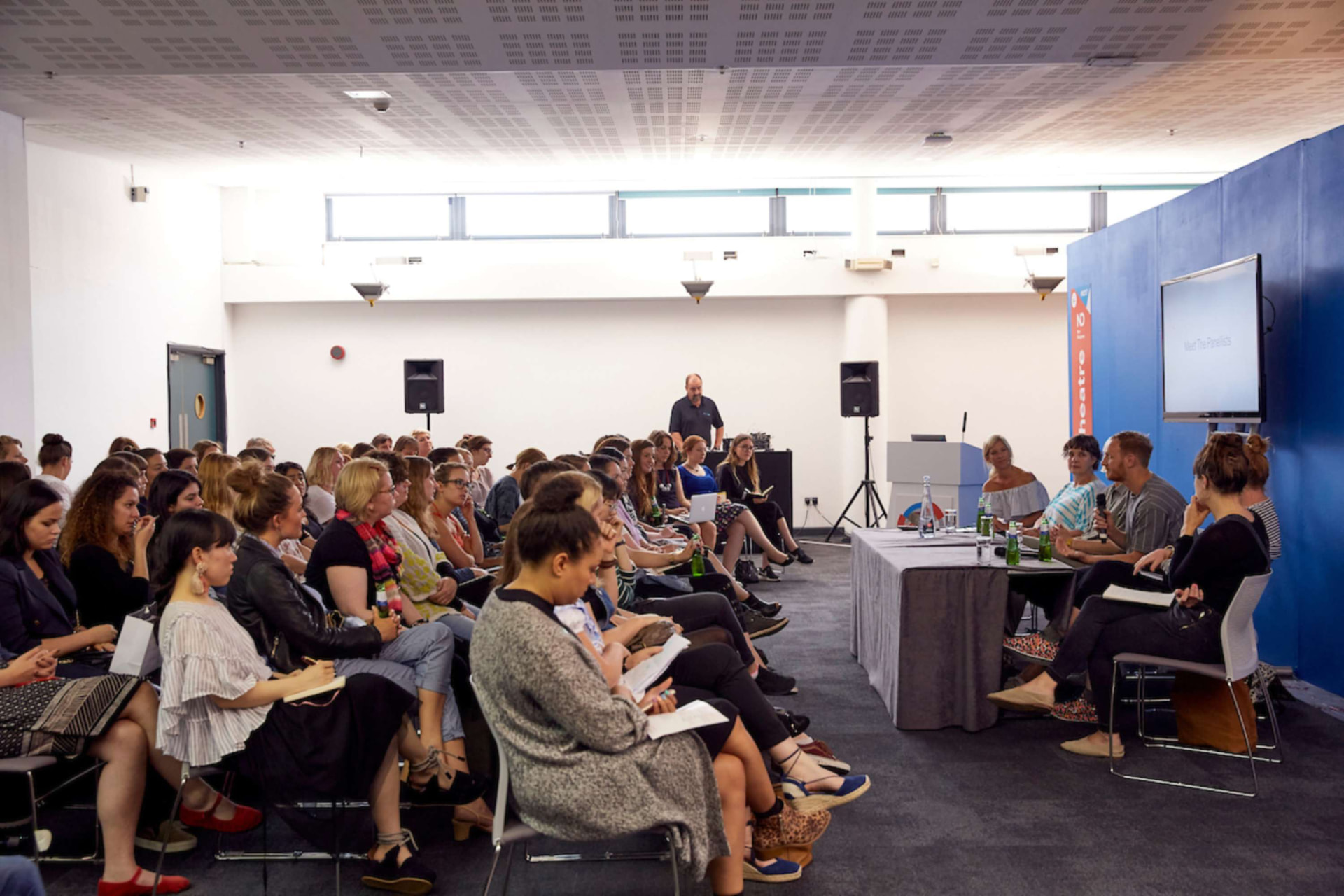 The Dots — introducing and interviewing industry leaders at a New Designers panel
